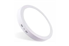 Voltek 24W Beyaz Sıvaüstü Yuvarlak Panel Led Armatür 6500K