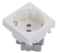 Ne-Ad 2006 45X45 Beyaz Şebeke Prizi