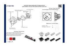 Ne-Ad 2006 45X45 Beyaz Şebeke Prizi