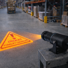 Mesan MS 470.10-80VDC 20W Mini Gobo Projeksiyon Sabit