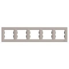 Schneider Electric EPH5800469 Asfora Bronz Dörtlü Çerçeve Yatay