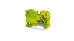 Tbloc PFT 10 E Sarı-Yeşil Push-İn Topraklama Klemensi 10mm 10'lu Paket