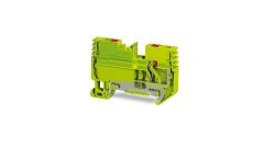 Tbloc PFT 4 E Sarı-Yeşil Push-İn Topraklama Klemensi 4mm 10'lu Paket