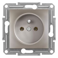Schneider Electric EPH2800169 Asfora Bronz UPS Priz