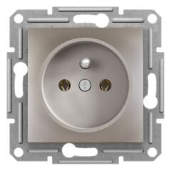 Schneider Electric EPH2800169 Asfora Bronz UPS Priz