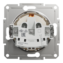 Schneider Electric EPH3170123 Asfora Krem Kapaklı Topraklı Priz