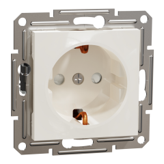Schneider Electric EPH2970223 Asfora Krem Çocuk Korumalı Topraklı Priz