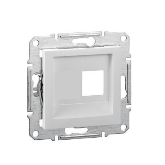 Schneider Electric EPH4370521 Asfora Beyaz 1xRJ45 Konnektörsüz