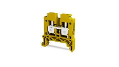 Tbloc TBL 6mm Sarı Vidalı Tek Katlı Klemens 10'lu Paket