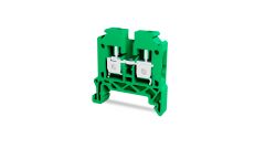 Tbloc TBL 6mm Yeşil Vidalı Tek Katlı Klemens 10'lu Paket