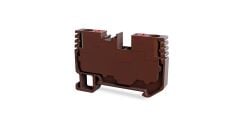 Tbloc PFT 4mm Kahverengi Push-İn Tek Katlı Klemens 10'lu Paket