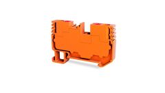 Tbloc PFT 4mm Turuncu Push-İn Tek Katlı Klemens 10'lu Paket