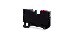 Tbloc PFT 6mm Siyah Push-İn Tek Katlı Klemens 10'lu Paket