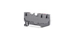 Tbloc PFT 2,5 1X2 Gri Push-İn 1 Giriş 2 Çıkış Klemens 10'lu Paket