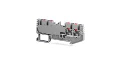 Tbloc PFT 2,5 2X2 Gri Push -İn 2 Giriş 2 Çıkış Klemens 10'lu Paket