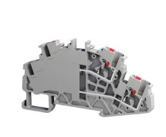 Tbloc PFT 4 2P GRİ Push-İn Çok Katlı Klemens 4mm 10'lu Paket