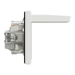 Schneider Electric EPH3100321 Asfora Beyaz IP44 Ç.K. Kapaklı Topraklı Priz Çerçeveli