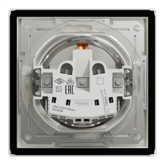 Schneider Electric EPH3100321 Asfora Beyaz IP44 Ç.K. Kapaklı Topraklı Priz Çerçeveli