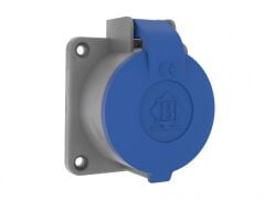 Bemis BP1-1402-2410 1X16A 200/250V IP44 Plastik Makina Priz