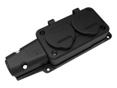 Bemis BK1-1402-3612 1X16A 220V Kauçuk İkili Grup Priz