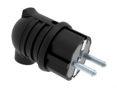 Bemis 1X16A 220V Kauçuk Eğik Fiş