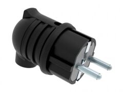 Bemis 1X16A 220V Kauçuk Eğik Fiş