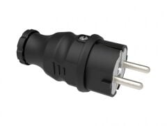 Bemis 1X16A 220V Kauçuk Düz Fiş