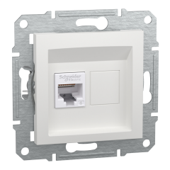 Schneider Electric EPH4770121 Asfora Beyaz 1xRJ45 Cat6 Priz