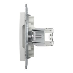 Schneider Electric EPH4770121 Asfora Beyaz 1xRJ45 Cat6 Priz