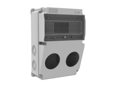 Bemis BD2-2201-0000 V10 Ön 2 Ad. Delikli Boş  210X300X122 IP44 Kombinasyon