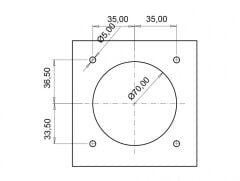 Bemis BC1-1403-2420 Cee Norm 3X16A 220V IP44 45 Derece Eğik Makina Prizi