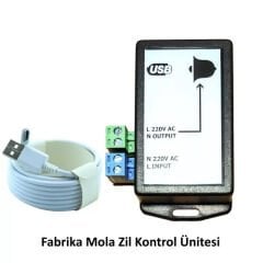 Mesan Paydos Zil Kontrol Ünitesi