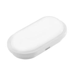 Byes Oval Beyaz Nemliyer Led Aydınlatma 20W 6400K