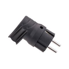 Byes 1X16A (2P+E) 250V Kauçuk Kulplu Düz Fiş IP44