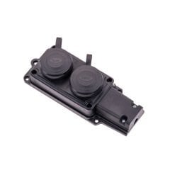 Byes 1X16A (2P+E) 250V Kauçuk İkili Priz