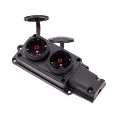 Byes 1X16A (2P+E) 250V Kauçuk İkili Priz