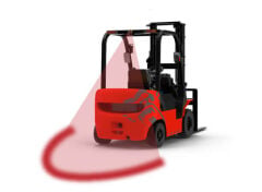 Mesan MS 471.12-80VDC Forklift U Arc Kırmızı