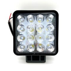 Mesan MS 455.8-110VDC Led Far Lamba 48W Kare 16 Ledli 8-110VDC 35mm