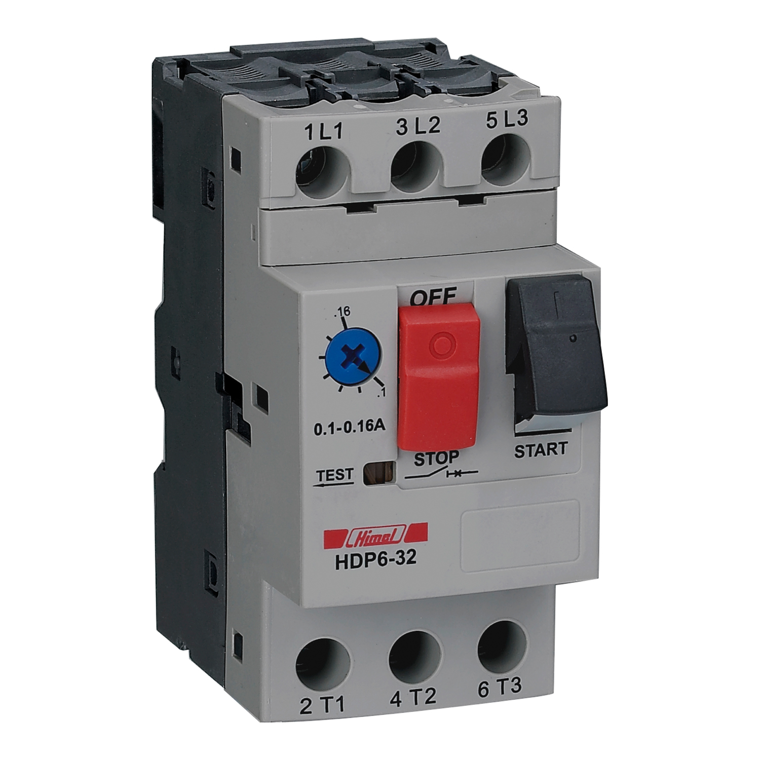 Himel HDP632P63 0,12 kW 0,4-0,63A Motor Koruma Şalteri