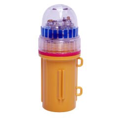 Mesan MS 1353 Mini Deprem İkaz Xenon Led Çakar Pilli İkaz Cihazı