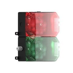 Mesan MS 218.1.2.110-220VAC 2 Kat Küp Led Multifonksiyon İkaz Lambası