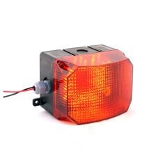 Mesan MS 250.1.12-24VAC/DC Küp Led Multifoksiyon İkaz Lambası