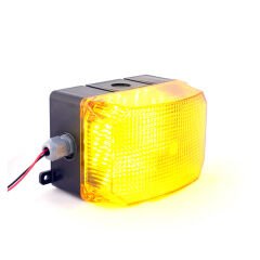 Mesan MS 250.3.110-220VAC Küp Led Multifonksiyon İkaz Lambası