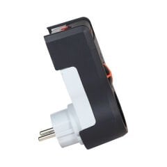 Tunçmatik Tekli Akım Korumalı Priz Siyah Powersurge TSK19020