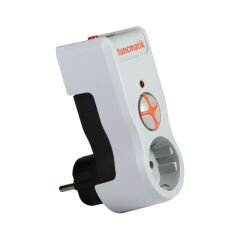 Tunçmatik Tekli Akım Korumalı Priz Beyaz Powersurge TSK19019