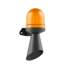 Mesan MS 5855.3.110-230VAC Ø70 Led Multifonksiyon 10 Ses Borulu Elektronik Siren Duvar Montaj