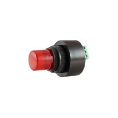 Mesan MS 1207.3-24VDC Ø28 Pano Montaj Led Buzzer Sabit - Kesik Ses Klemensli