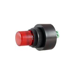 Mesan MS 1211.220VAC/DC Ø28 Pano Montaj Led Buzzer Kesik Ses Klemensli