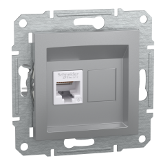 Schneider Electric EPH4700161 Asfora Alüminyum 1xRJ45 Cat6 UTP Priz