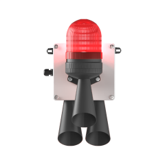 Mesan MS 5806.1.12-24VAC/DC LED Multifonksiyon 3X 43 Ses Elektronik Siren